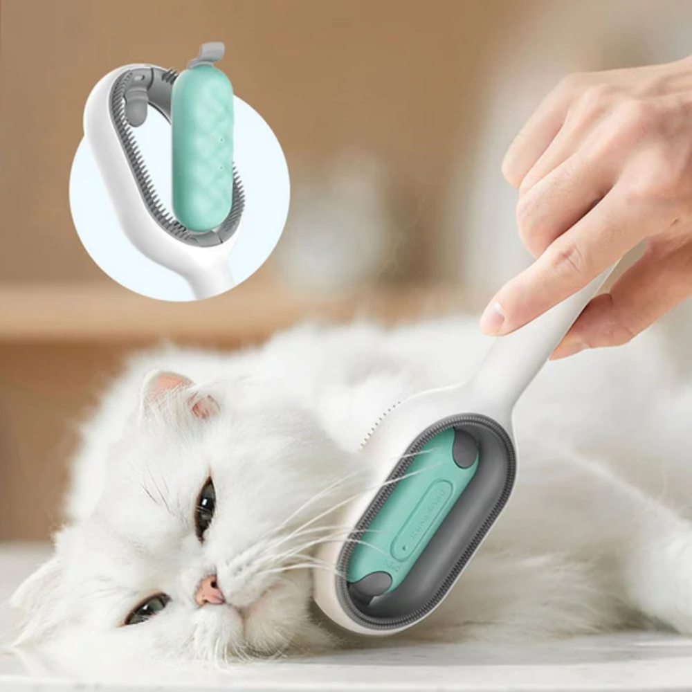 Pet Grooming Sticky Brush - Cuddles & Meow